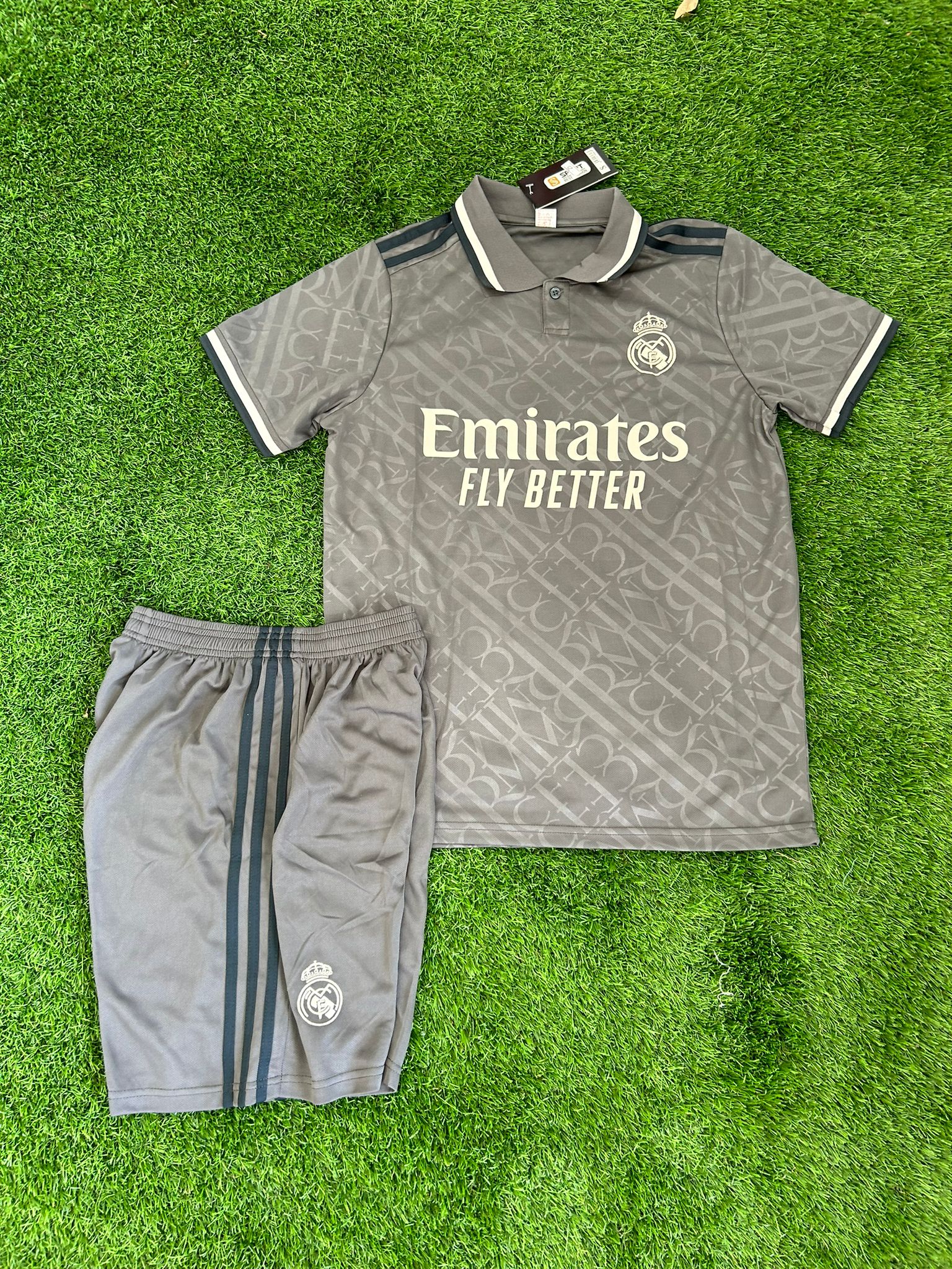 Real Madrid 2024-2025 jerseys gray